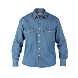 duke-clothing-blue-denim-western-shirt