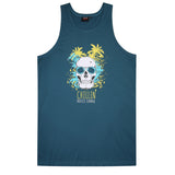 Espionage Sleeveless Print Top