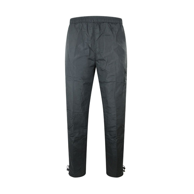 fleece-lined-elasticated-waist-cargo-trousers-grey