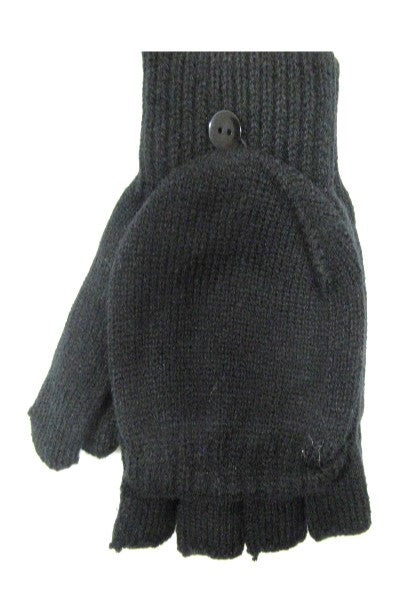 Thermal 2 in 1 Fingerless Mitten Glove