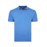 KAM Tipped Polo Shirt