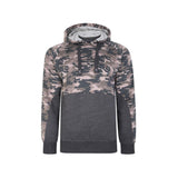 KAM Camo Panelled Hoodie