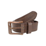 KAM Leather Stitch Pattern Belt