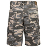KAM Camo Cargo Shorts
