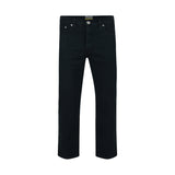 KAM Regular Stretch Jeans - Black