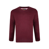 KAM V-Neck Knitted Jumper