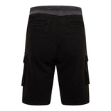Ribbed Waist Stretch Shorts