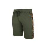 KAM Side Panel Camo Jog Shorts