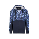 KAM Camouflage Full-Zip Hoodie