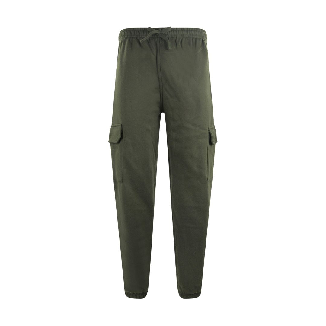 Olive green cargo on sale joggers