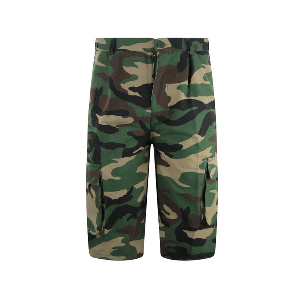 mens-cargo-shorts-camouflage-print-woodland-green.