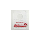 First Christmas Baby Bib
