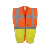 Hi Vis Two Tone Zip Vests