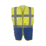 Hi Vis Two Tone Zip Vests