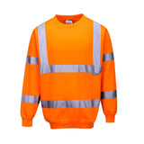 Hi Vis Crew Neck Sweatshirt
