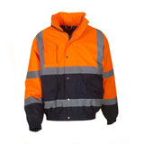 Hi Vis Two Tone Bomber Jacket