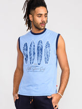 Duke Surf Print Sleeveless T-Shirt