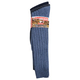Long Padded Lambswool Socks (3 Pack)
