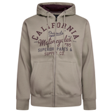 KAM California Zip Thru Hoody