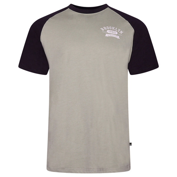 KAM Raglan Brooklyn Print T shirt