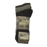 Wool Blend Chunky Socks (3 Pack)