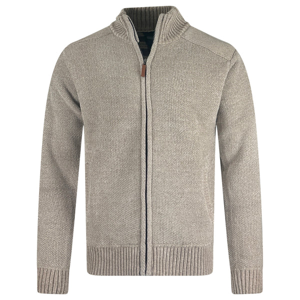 Charles Norton Full Zip Fleece Lined Sweater
