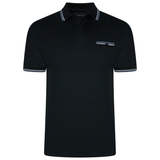 KAM Tipped Collar Polo Shirt