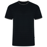 KAM Tipped Texture T-Shirt