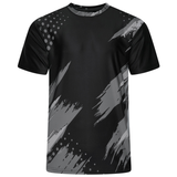 KAM Mens Active Graphic Print Tee