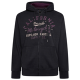 KAM California Zip Thru Hoody