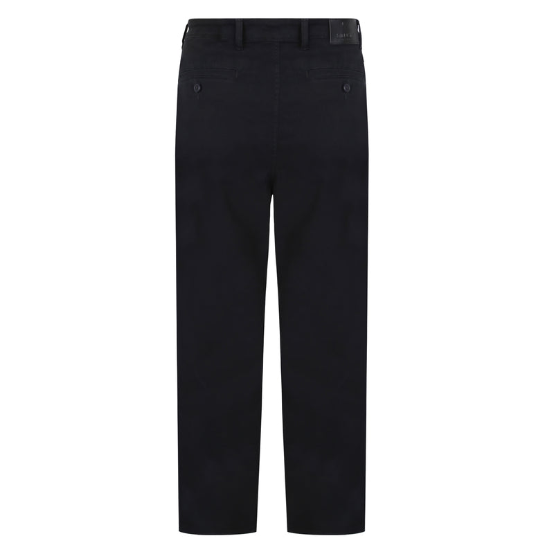 KAM Chino Stretch Trousers - Black
