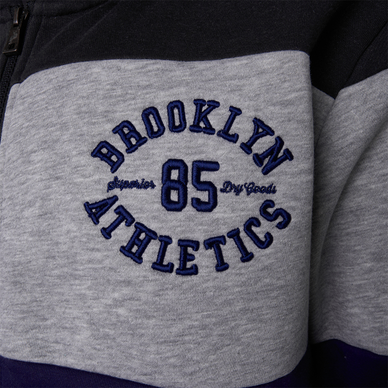 KAM Cut & Saw Brooklyn Zip Thru Hoody