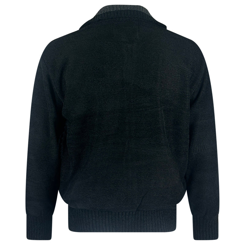 Charles Norton Full Zip Chenille Cardigan