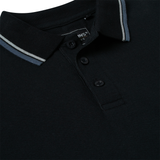 KAM Tipped Collar Polo Shirt