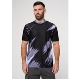 KAM Mens Active Graphic Print Tee