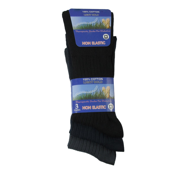 Non Elastic Socks (3 Pack)