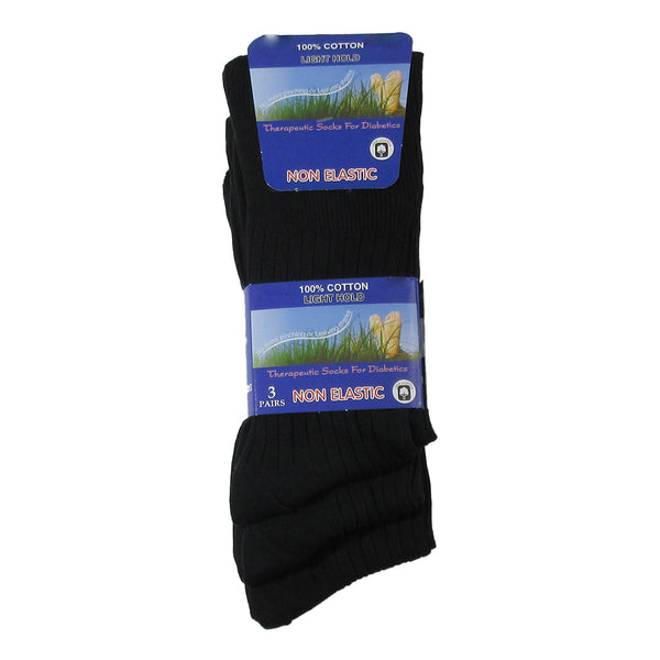 Non Elastic Socks (3 Pack)