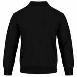 Charles Norton Harrison 3-Button Polo Sweater