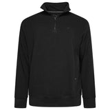 KAM 1/4 Zip Jacquard Knit Top