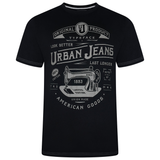KAM Urban Jeans Print T-Shirt