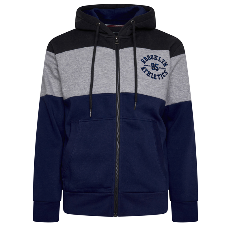 KAM Cut & Saw Brooklyn Zip Thru Hoody