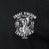 KAM Snake Kingdom Graphic Raglan T-Shirt