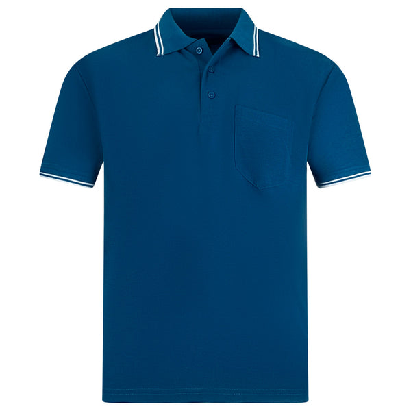 Charles Norton Short Sleeve Plain Polo Shirt