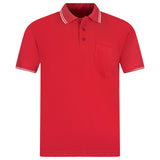 Charles Norton Short Sleeve Plain Polo Shirt