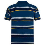 Charles Norton Short Sleeve Striped Polo Shirt