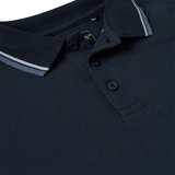 KAM Tipped Collar Polo Shirt