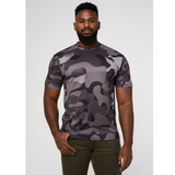 KAM Mens Active Camo Print Tee