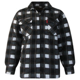 Fleece Lined Lumberjack Collared Shirt