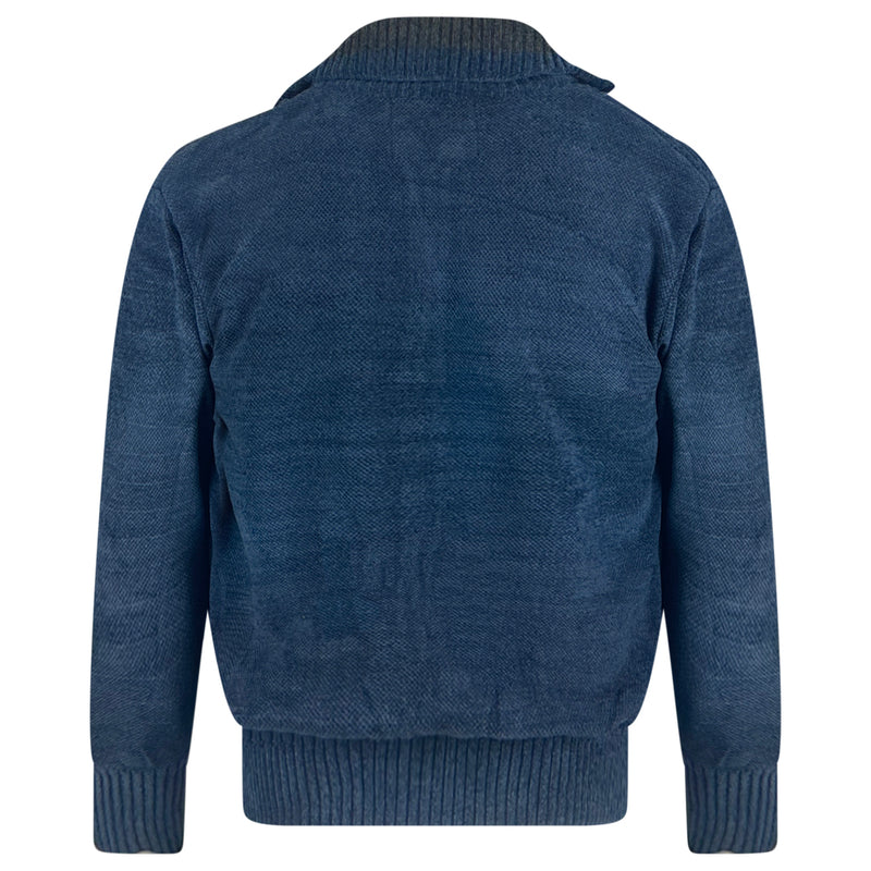 Charles Norton Full Zip Chenille Cardigan