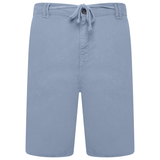 KAM Stretch Cotton/Linen Blend Shorts